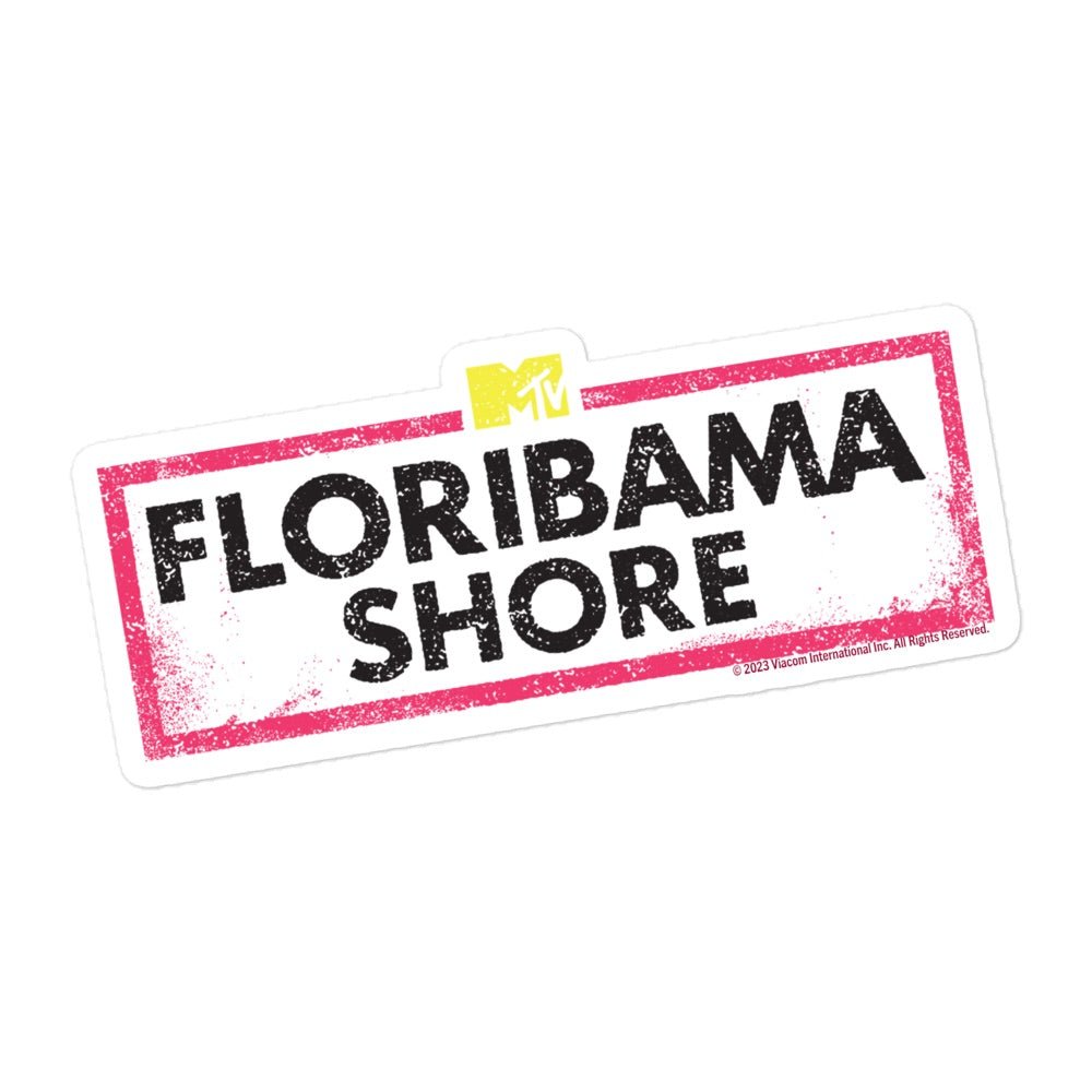 Floribama Shore Die Cut Sticker - Paramount Shop