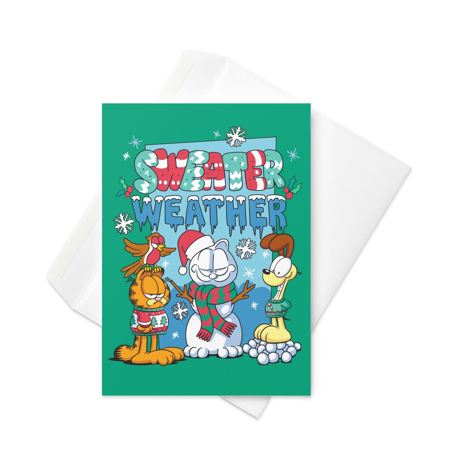 Garfield Holiday Greeting Card - Paramount Shop