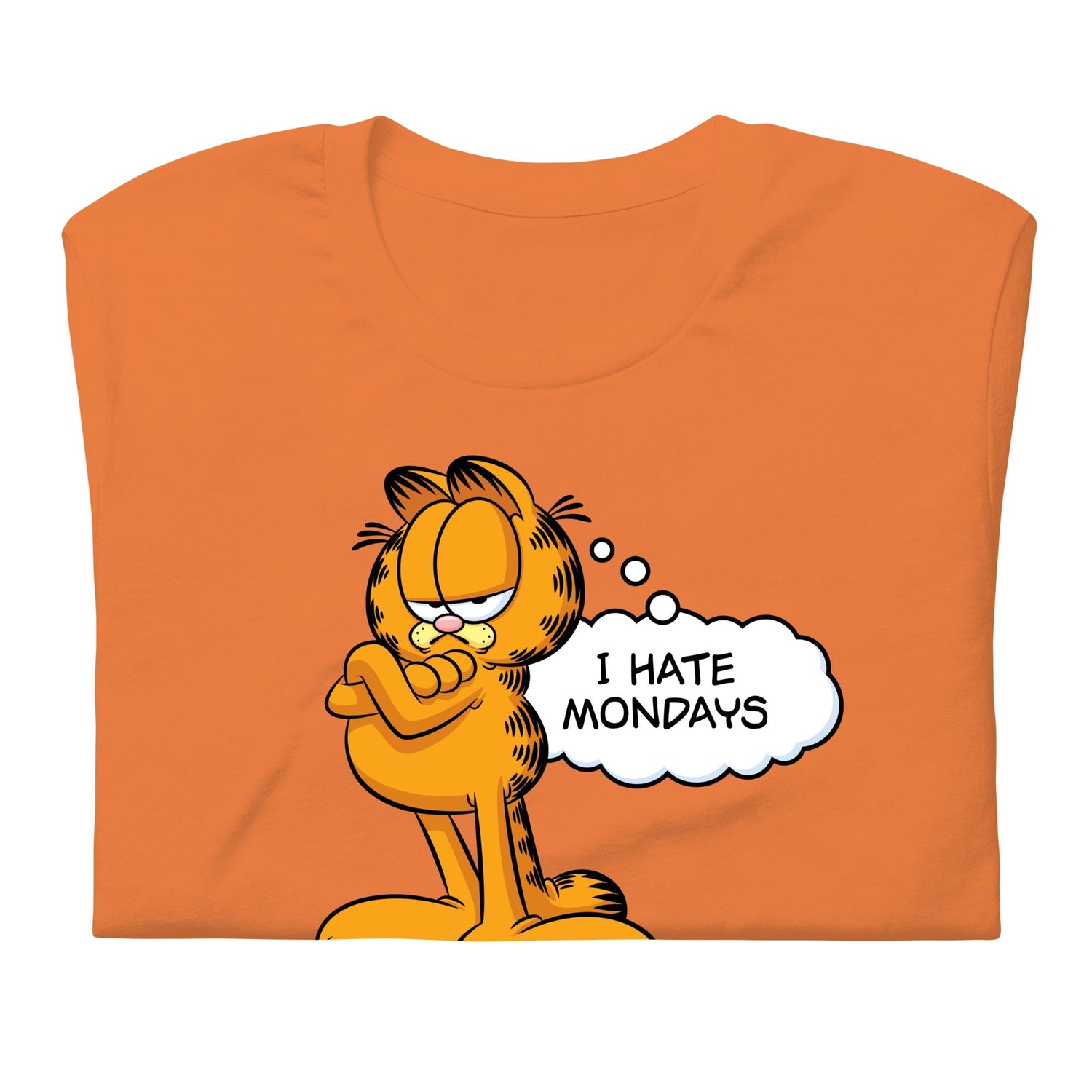 Garfield I Hate Mondays Adult Short Sleeve T - Shirt - Paramount Shop