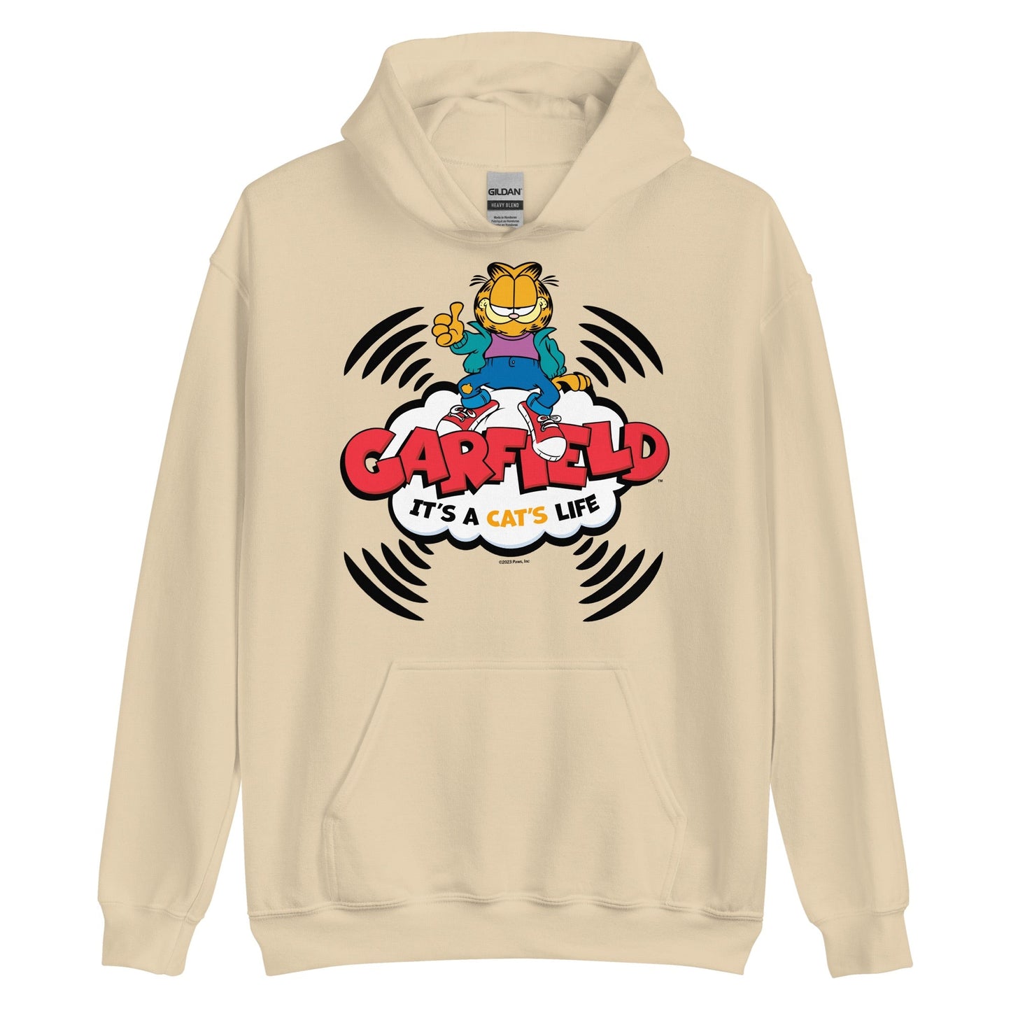 Garfield It's A Cats Life Hoodie - Paramount Shop