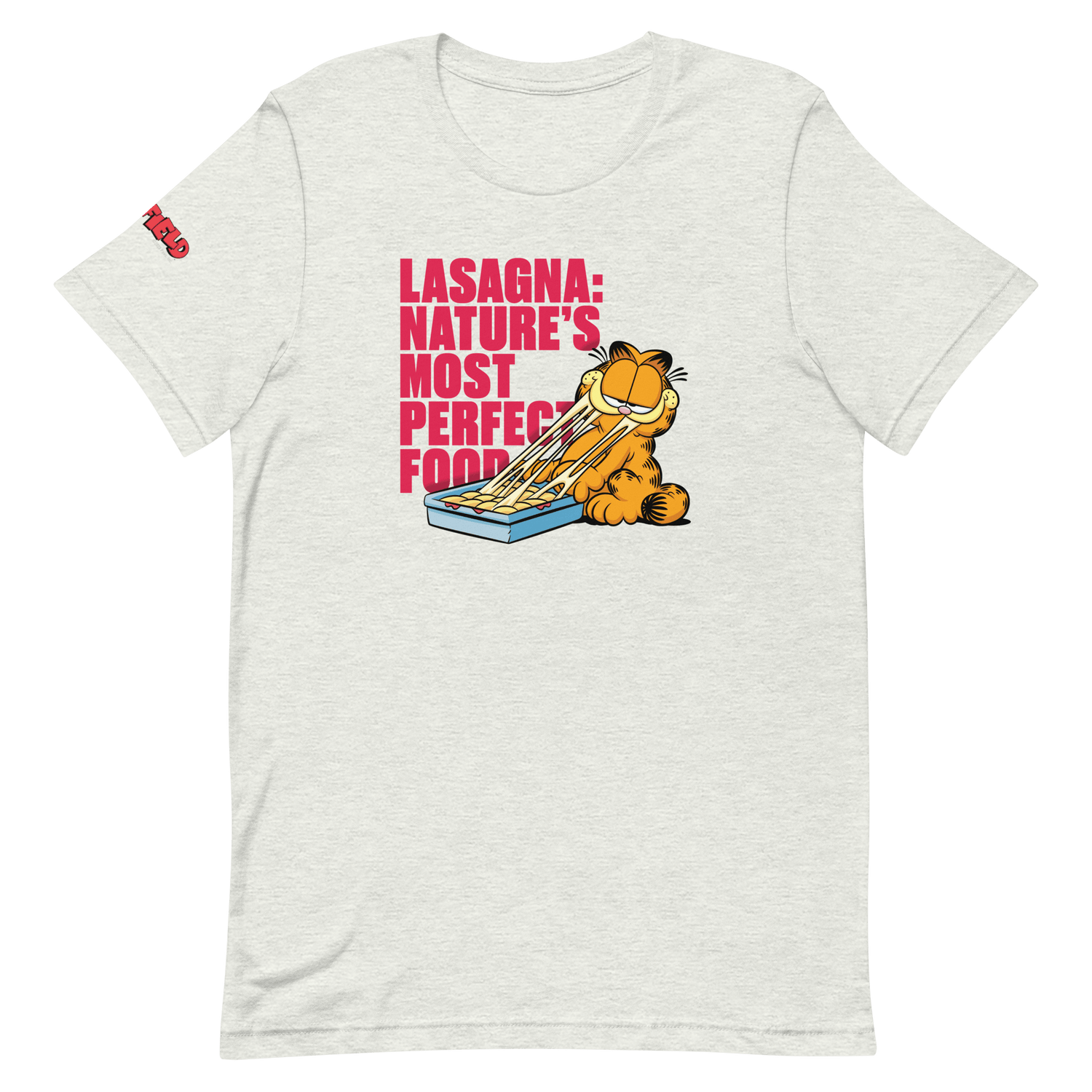 Garfield Lasagna Adult Short Sleeve T - Shirt - Paramount Shop