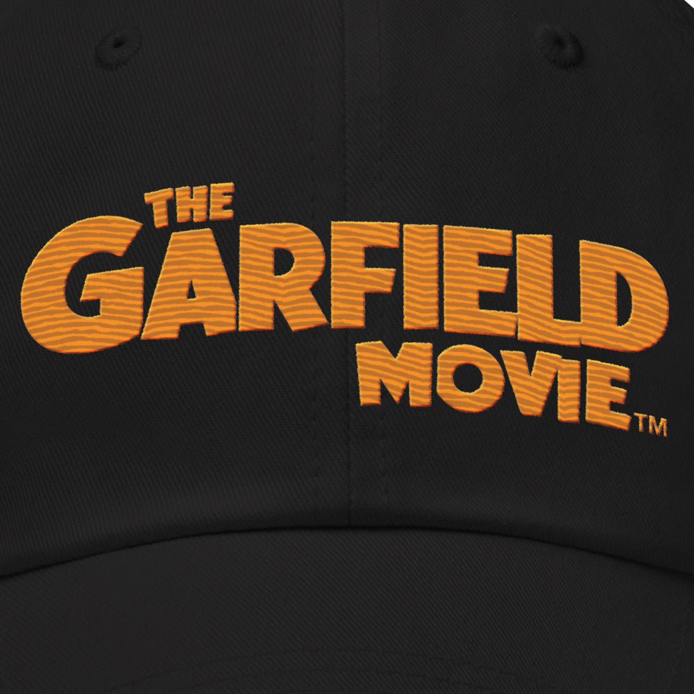 Garfield Movie Logo Embroidered Dad Hat - Paramount Shop