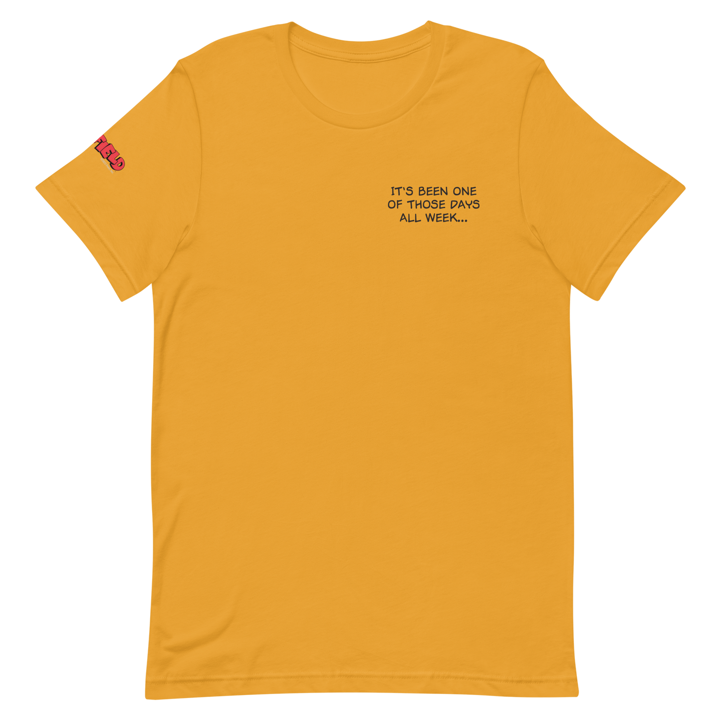 Garfield One Of Those Days Adult Short Sleeve T - Shirt - Paramount Shop