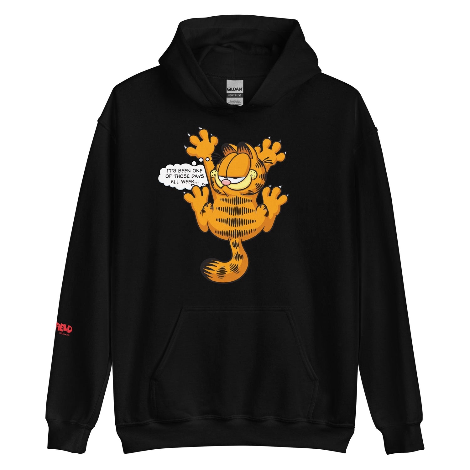 Garfield One Of Those Days Hooded Sweatshirt - Paramount Shop