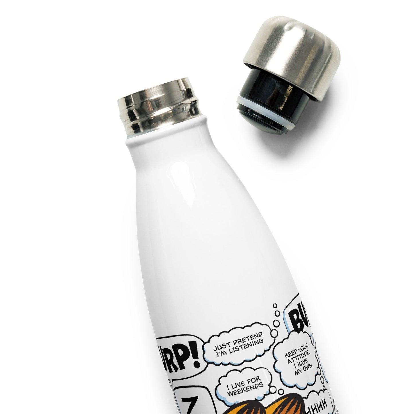 Garfield Stainless Steel Water Bottle - Paramount Shop