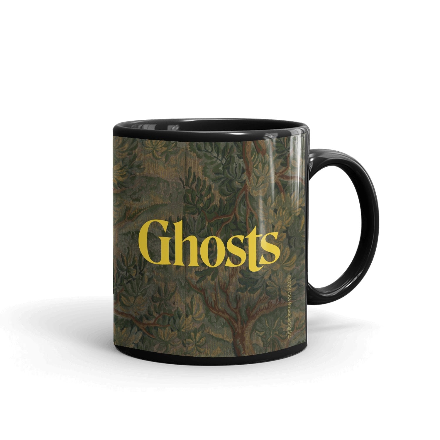 Ghosts Logo Black Mug - Paramount Shop