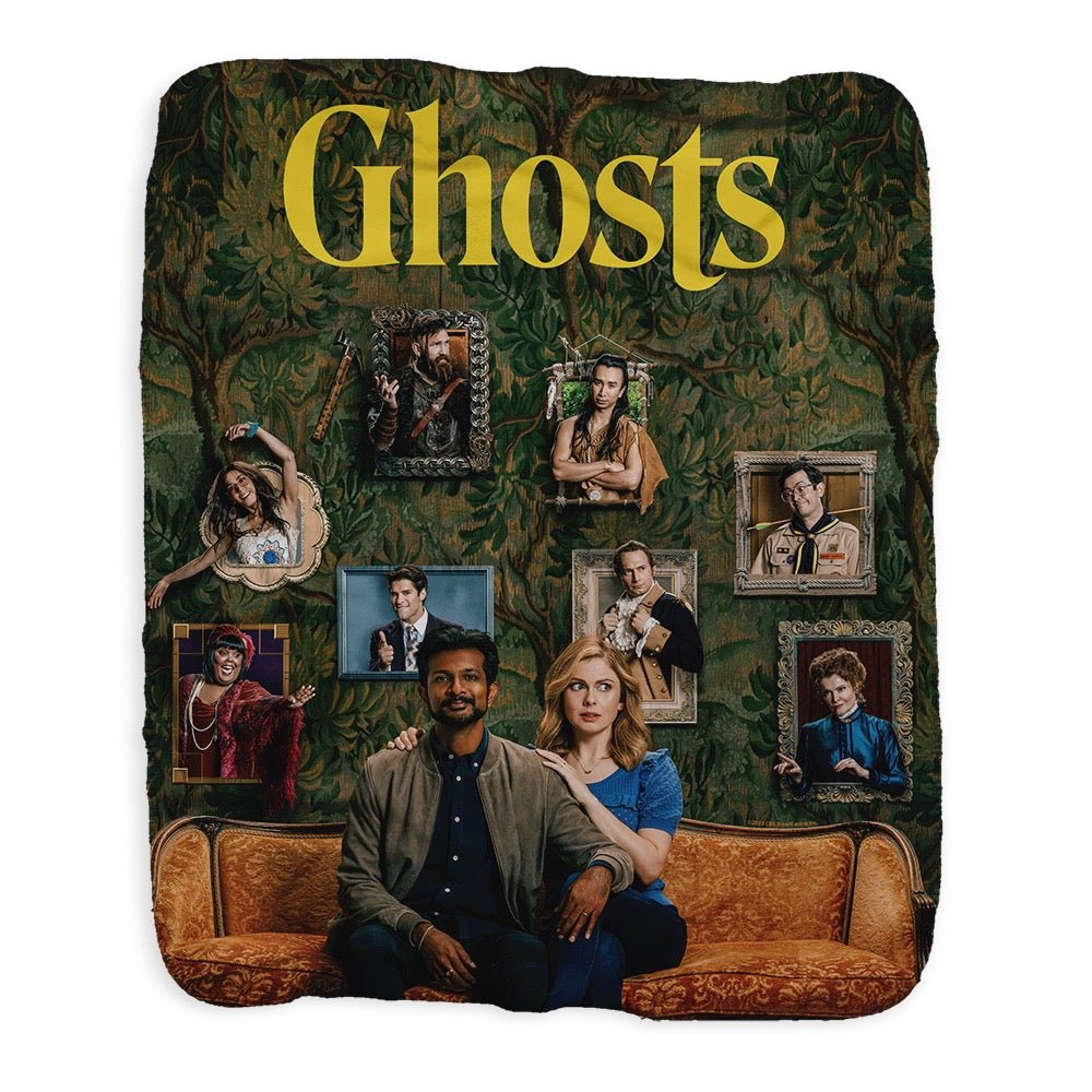 Ghosts Portraits Sherpa Blanket - Paramount Shop