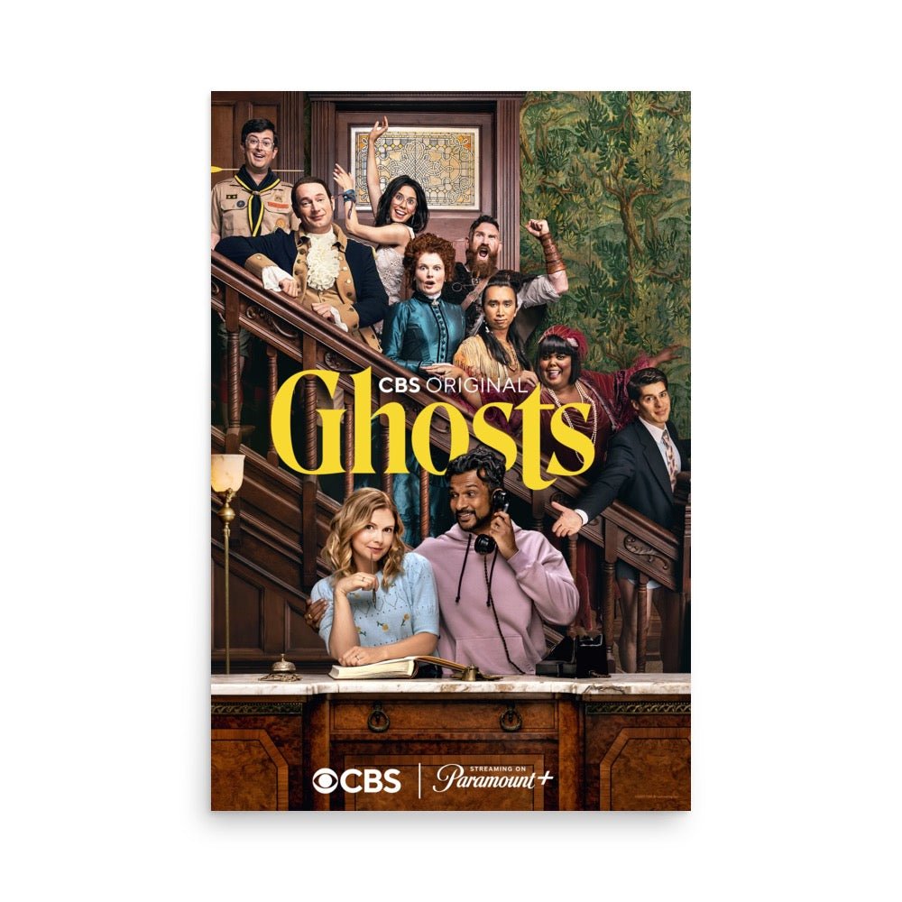 Ghosts Stairs Glossy Poster - Paramount Shop