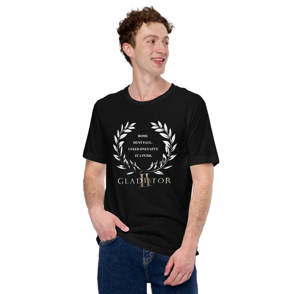 Gladiator II Rome Must Fall Unisex T-Shirt - Paramount Shop