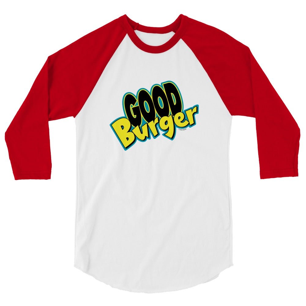 Good Burger Logo Adult 3/4 Sleeve Raglan Shirt - Paramount Shop