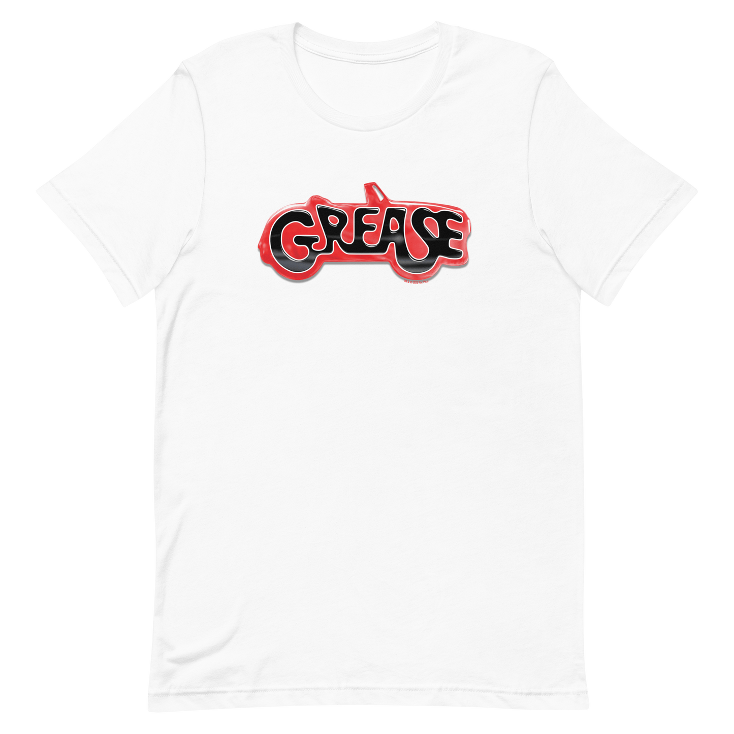 Grease Greased Lightning Logo Adult Short Sleeve T - Shirt - Paramount Shop