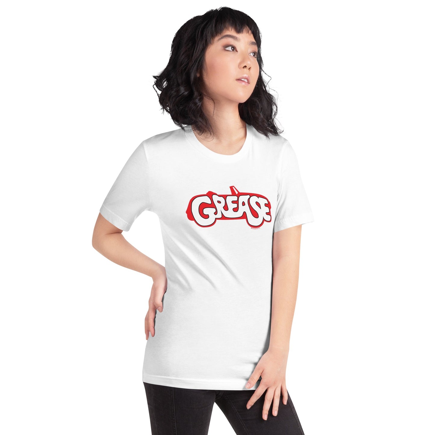 Grease Logo Adult Short Sleeve T - Shirt - Paramount Shop