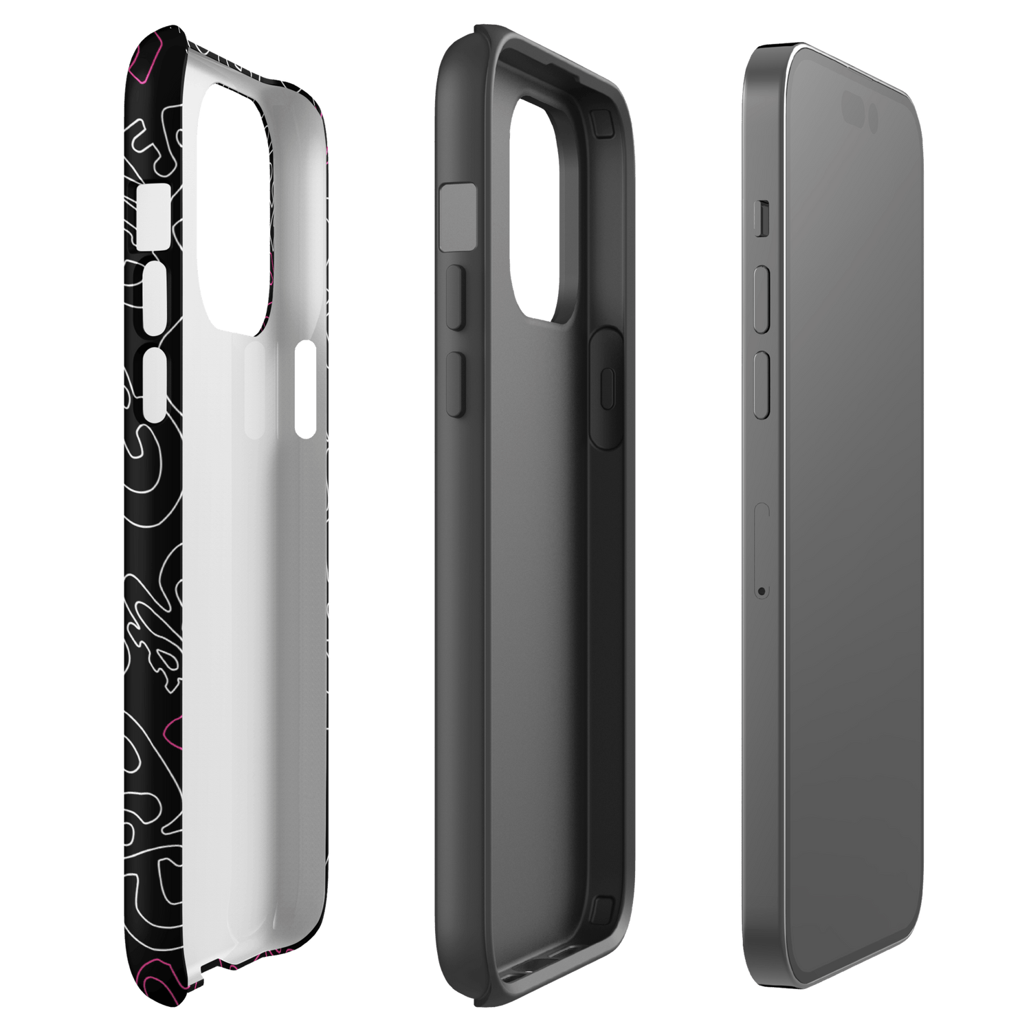 Grease Pattern Tough Phone Case - iPhone - Paramount Shop