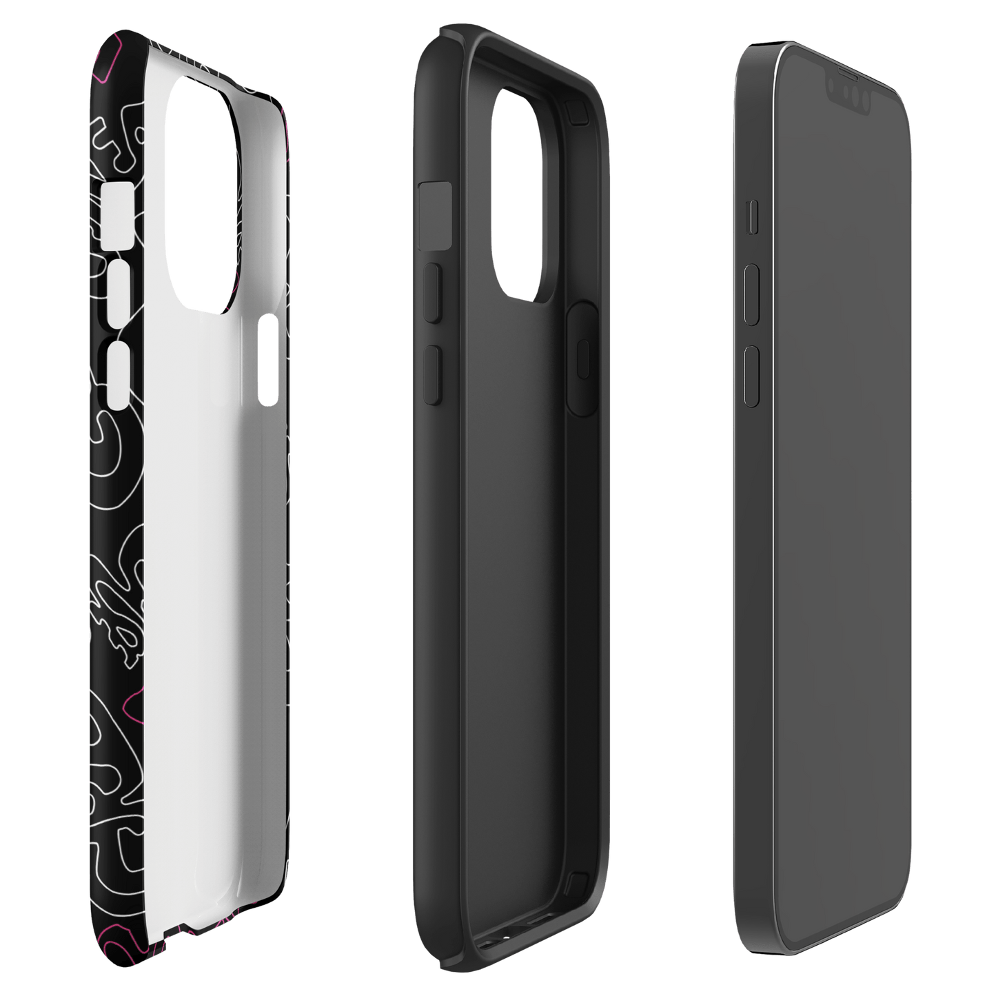 Grease Pattern Tough Phone Case - iPhone - Paramount Shop