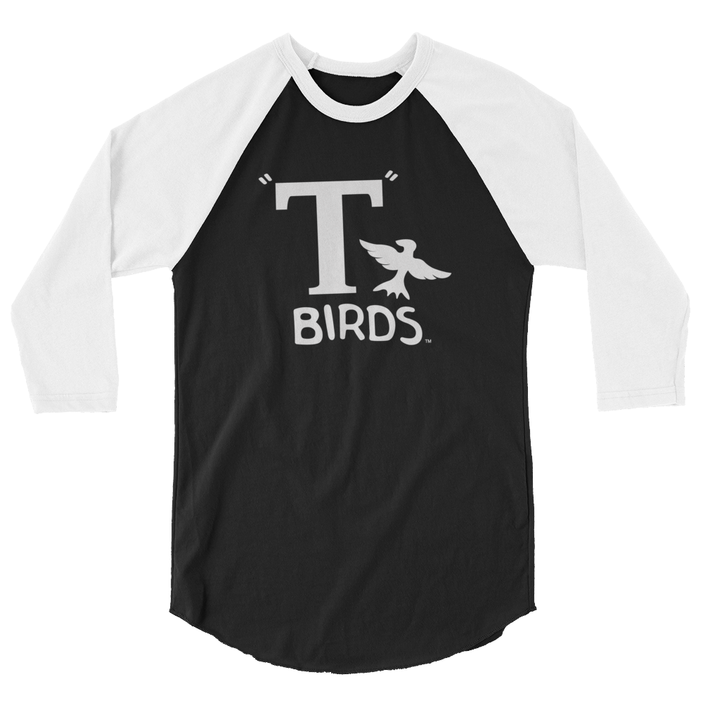 Grease T - Birds Unisex 3/4 Sleeve Raglan Shirt - Paramount Shop