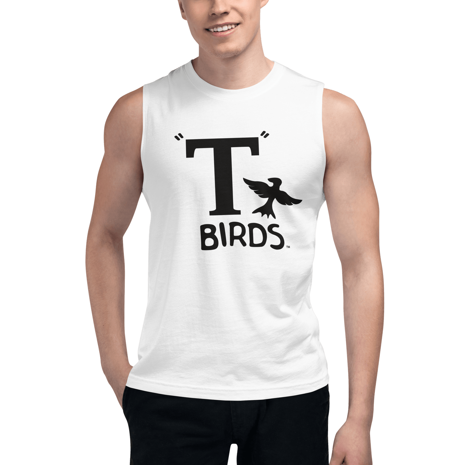 Grease T - Birds Unisex Muscle Tank Top - Paramount Shop