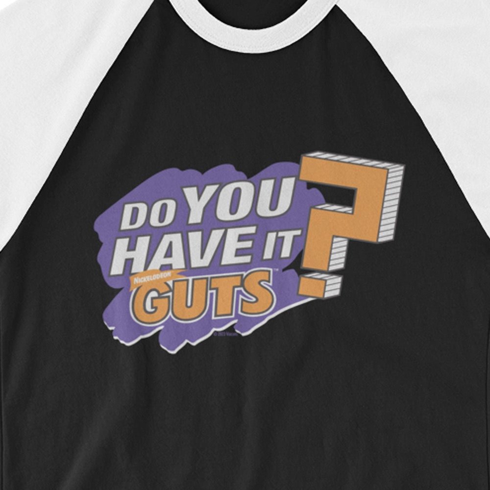 Guts Do You Have It 3/4 Sleeve Raglan Shirt - Paramount Shop