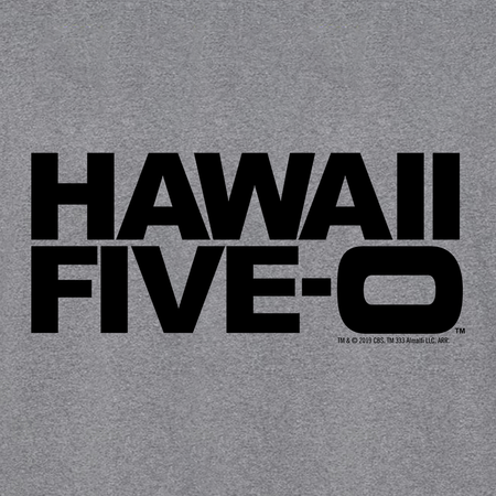 Hawaii Five - 0 Logo Adult Long Sleeve T - Shirt - Paramount Shop