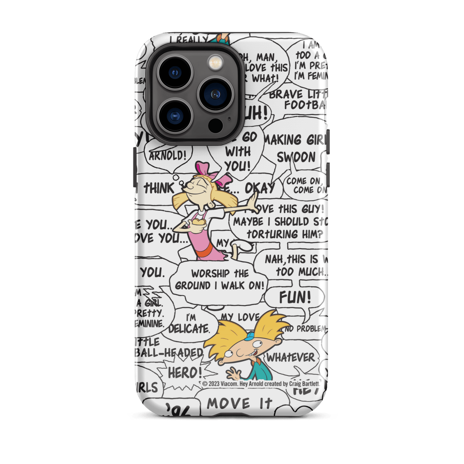 Hey Arnold! Comic Tough Phone Case - iPhone - Paramount Shop