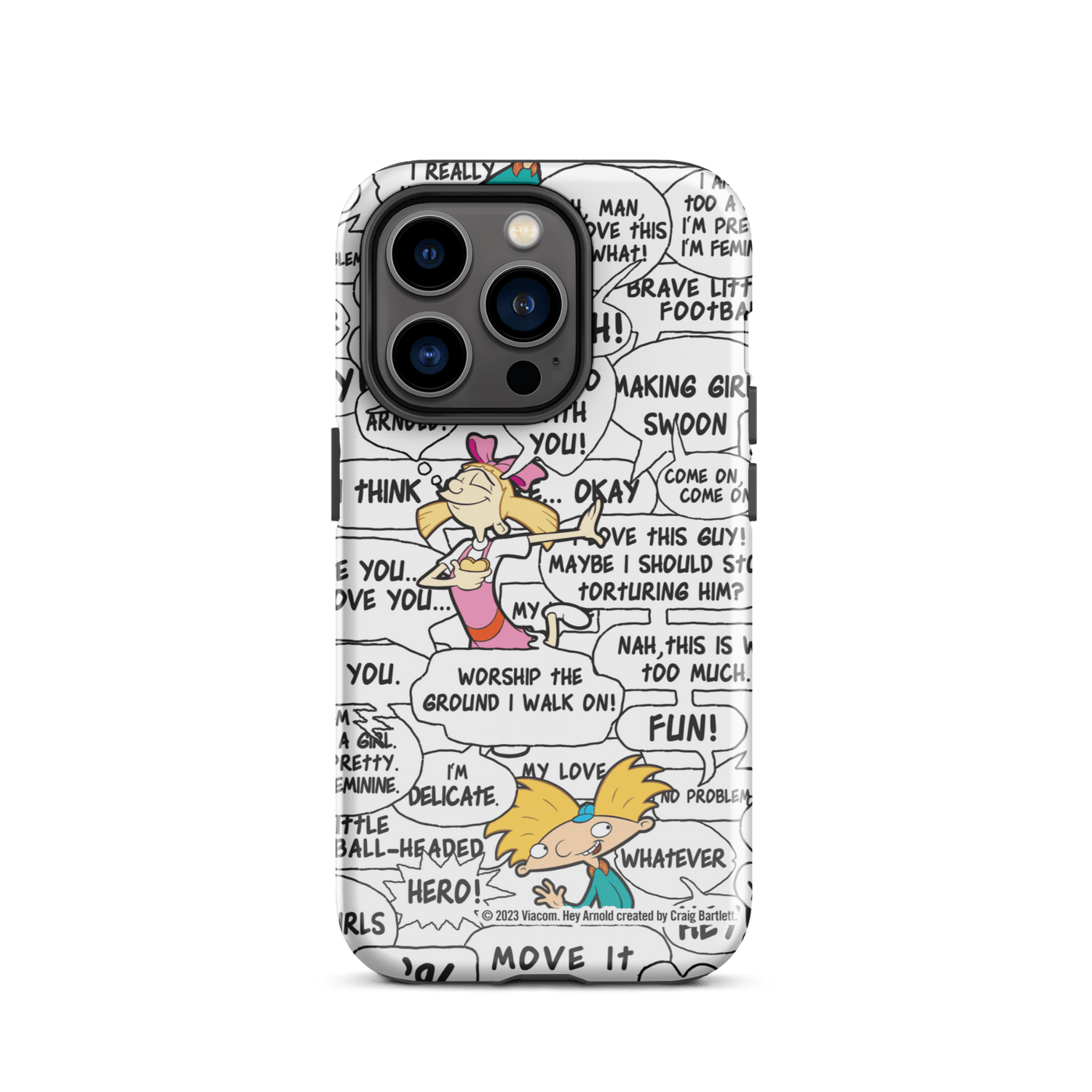 Hey Arnold! Comic Tough Phone Case - iPhone - Paramount Shop