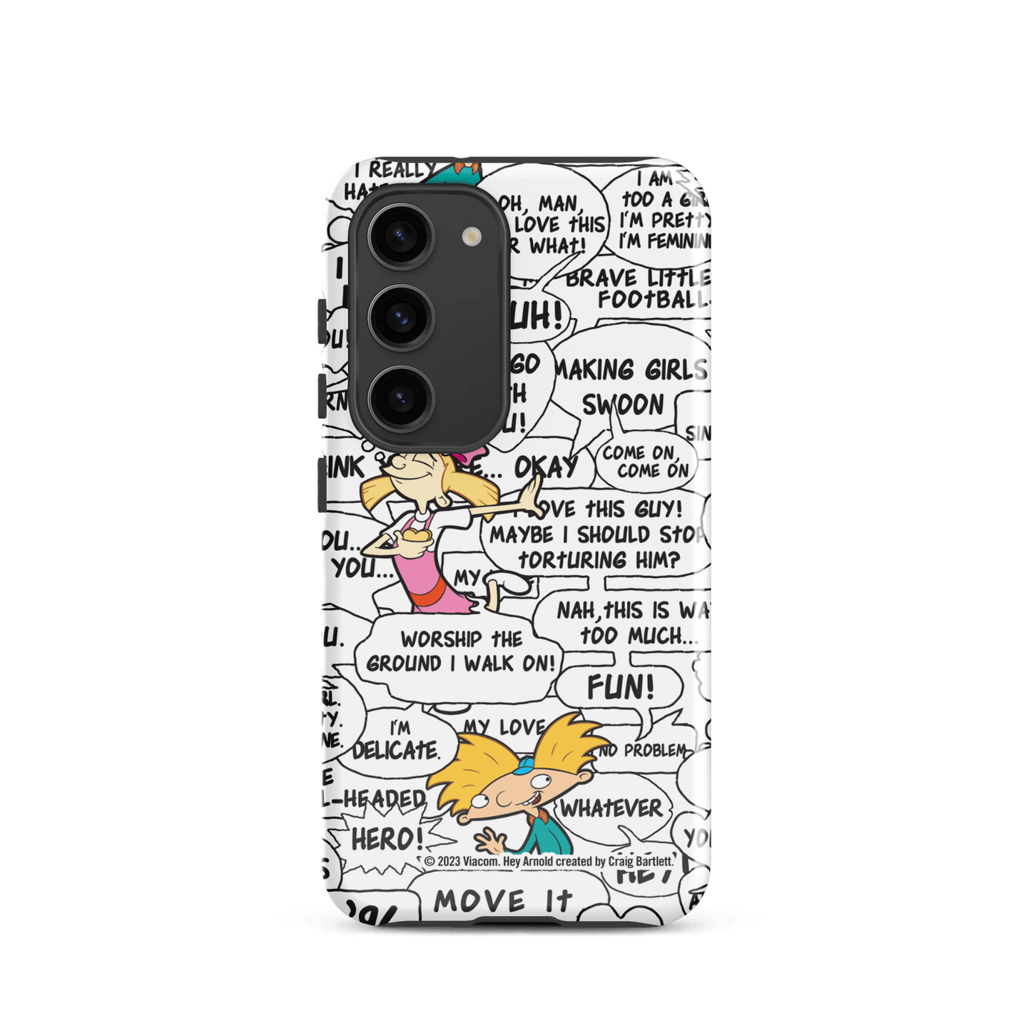 Hey Arnold! Comic Tough Phone Case - Samsung - Paramount Shop