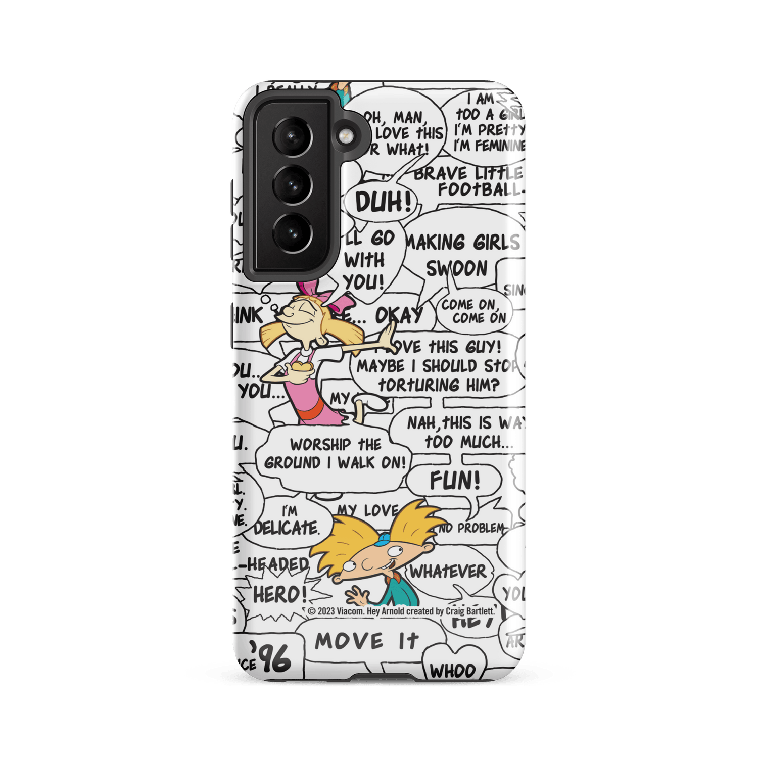Hey Arnold! Comic Tough Phone Case - Samsung - Paramount Shop