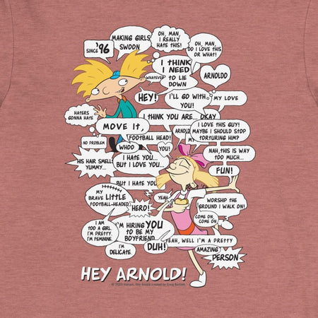 Hey Arnold! Comic Unisex Long Sleeve T - Shirt - Paramount Shop
