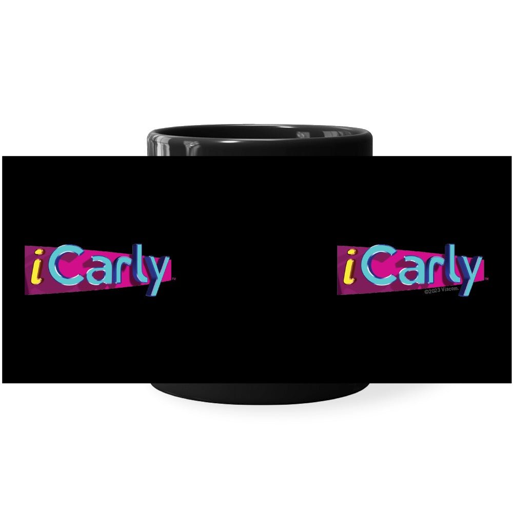 iCarly Logo Black Mug - Paramount Shop