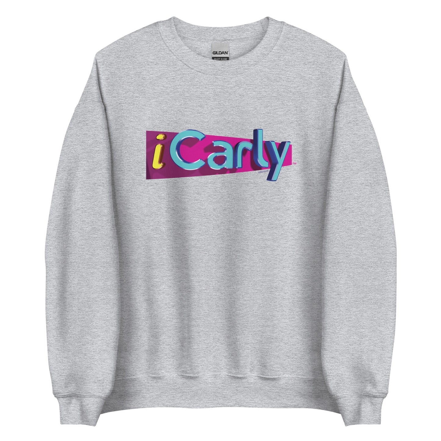iCarly Logo Fleece Crewneck Sweatshirt - Paramount Shop