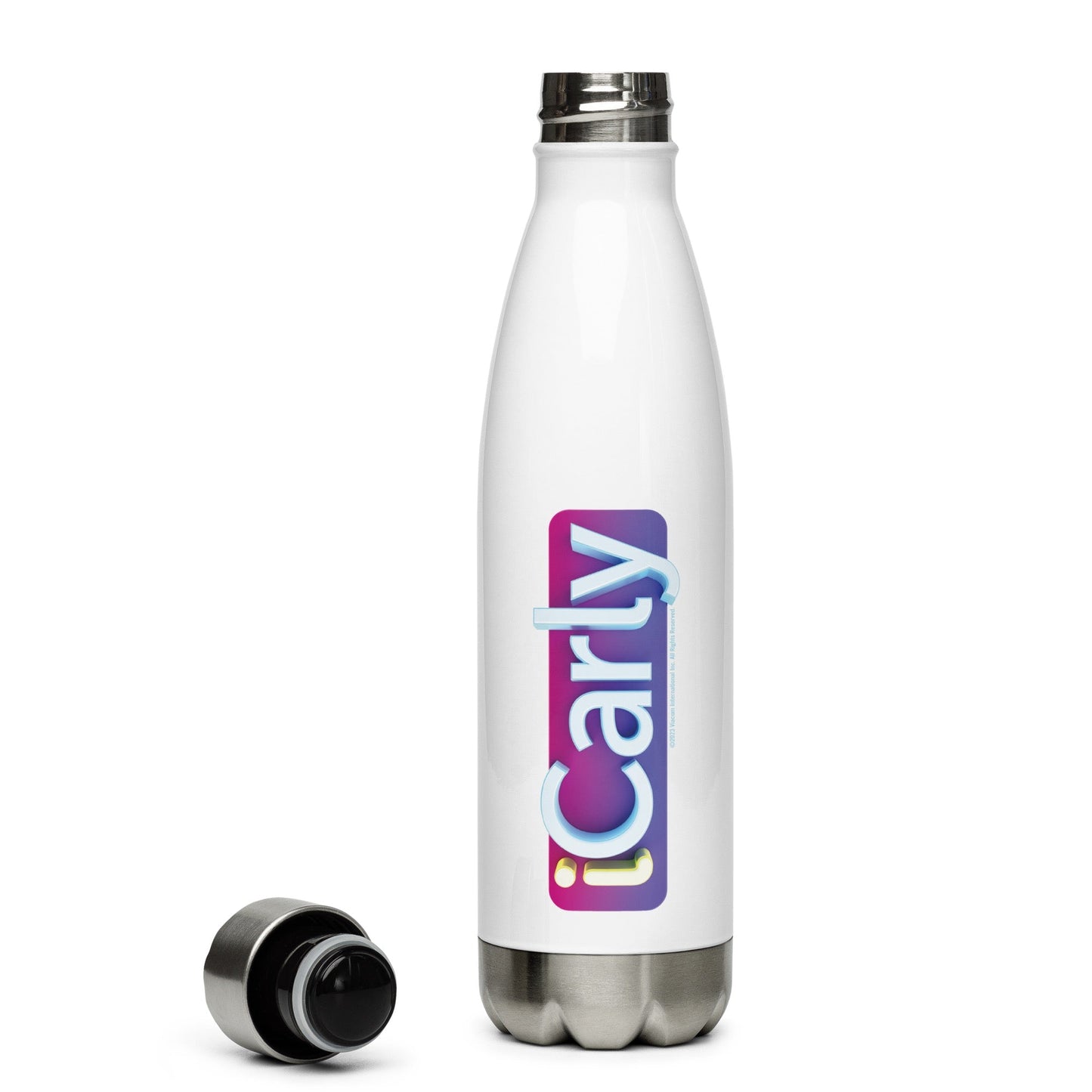 iCarly Logo Stainless Steel Water Bottle - Paramount Shop