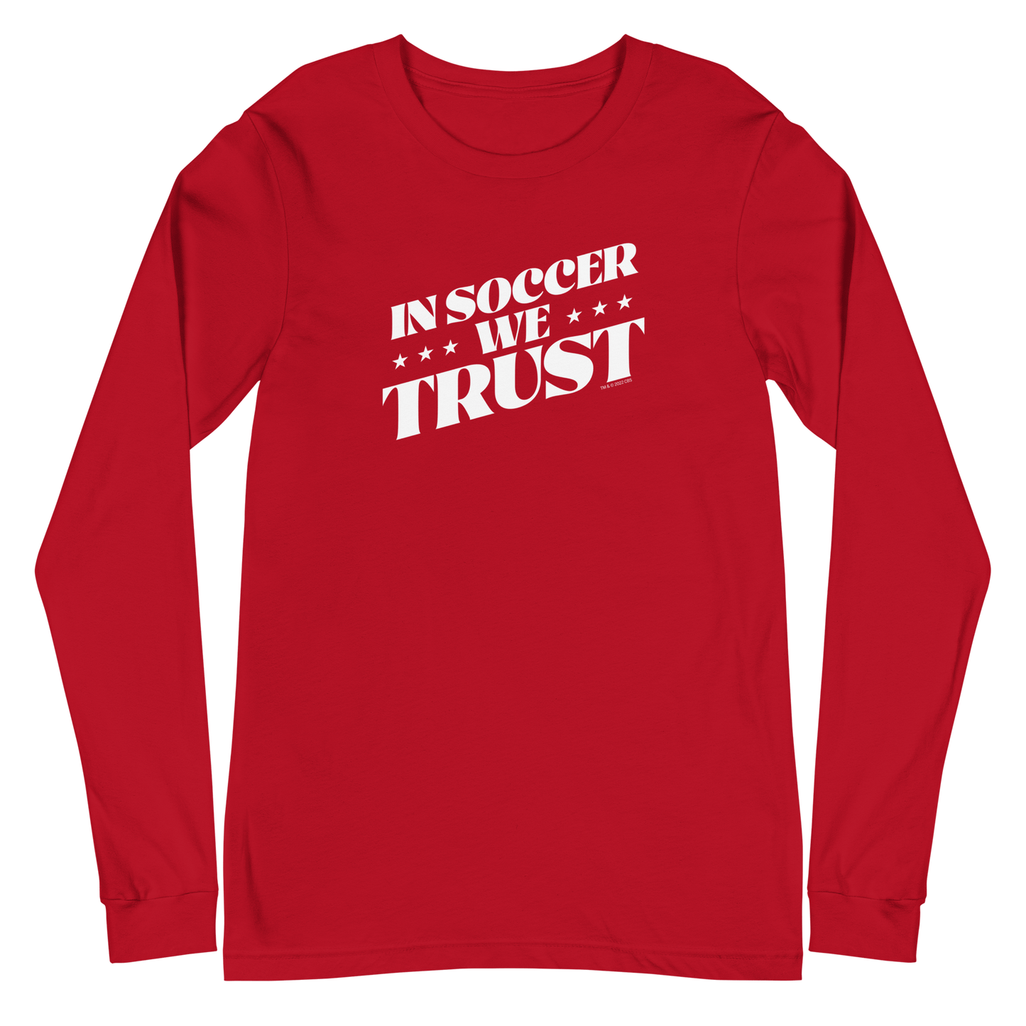 In Soccer We Trust Podcast Logo Adult Long Sleeve T - Shirt - Paramount Shop