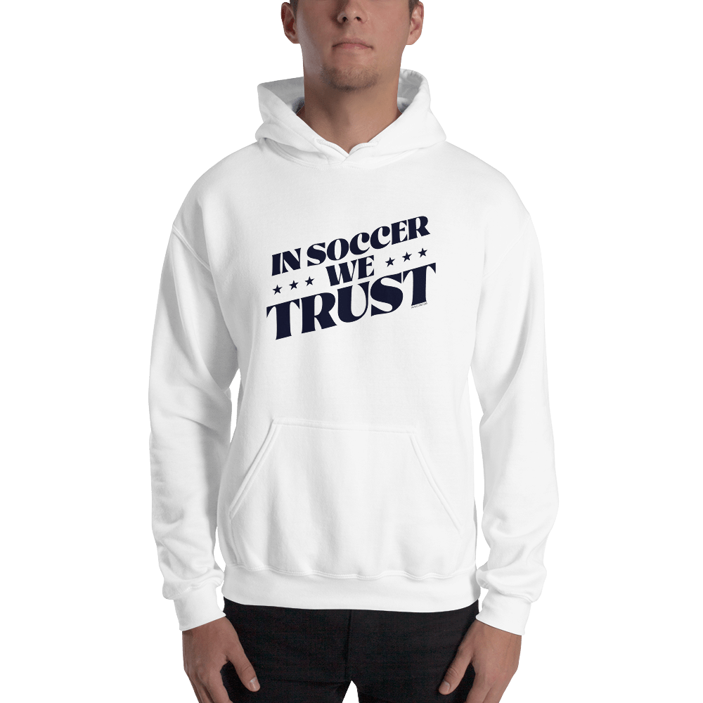 In Soccer We Trust Podcast Logo Hooded Sweatshirt - Paramount Shop