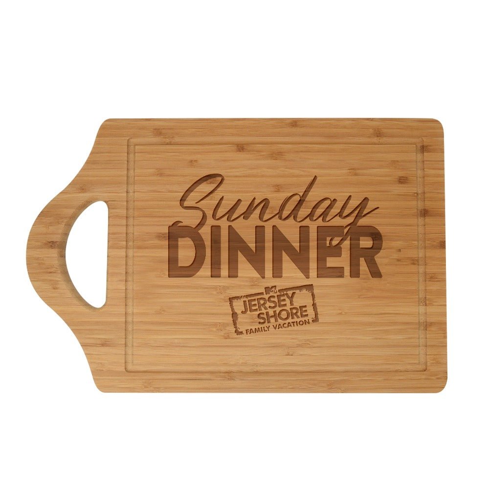Jersey Shore Family Vacation Sunday Dinner Cutting Board - Paramount Shop