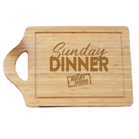 Jersey Shore Family Vacation Sunday Dinner Cutting Board - Paramount Shop
