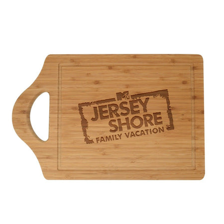 Jersey Shore Logo Laser Engraved Cutting Board - Paramount Shop