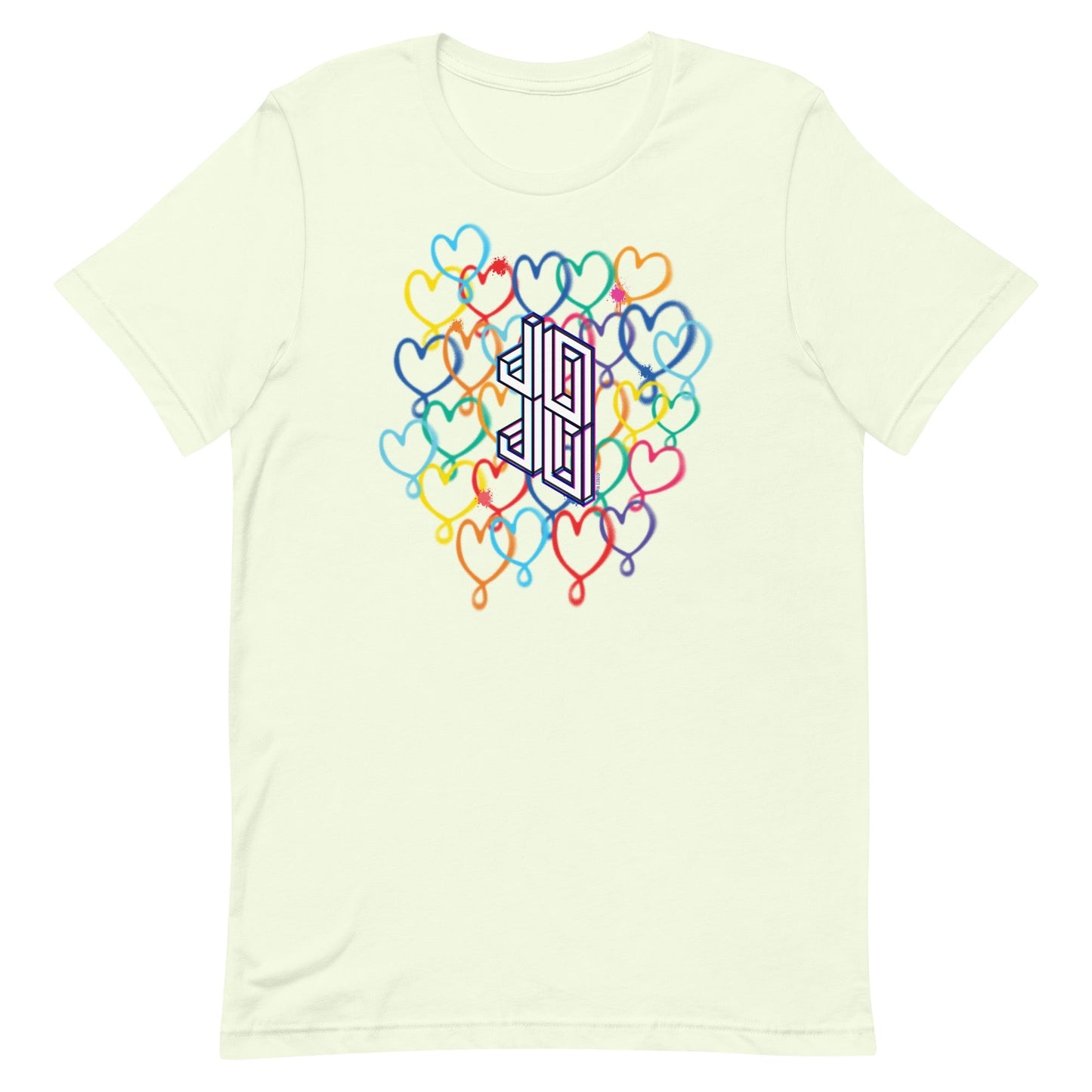 JoJo Siwa Hearts Adult Short Sleeve T - Shirt - Paramount Shop