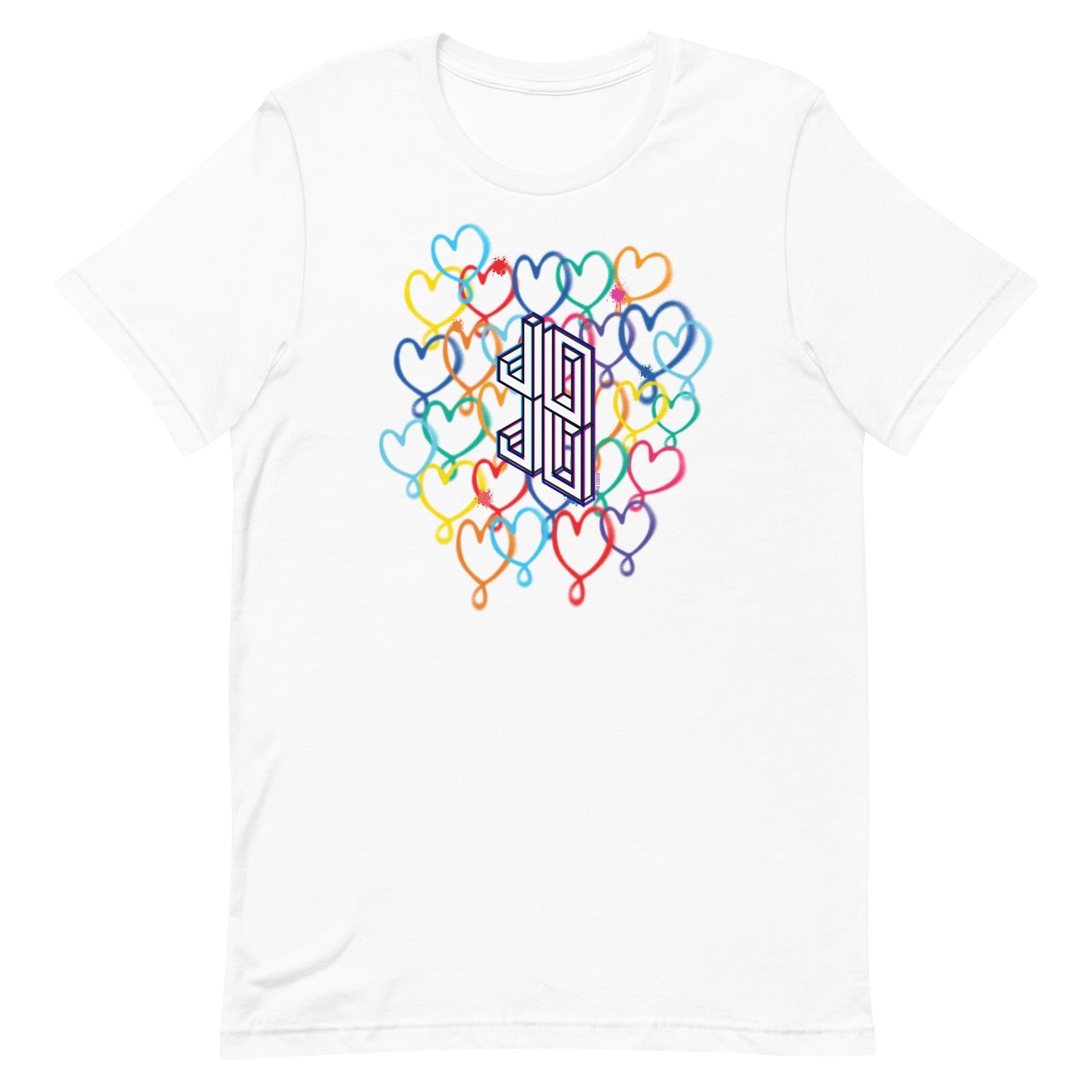 JoJo Siwa Hearts Adult Short Sleeve T - Shirt - Paramount Shop