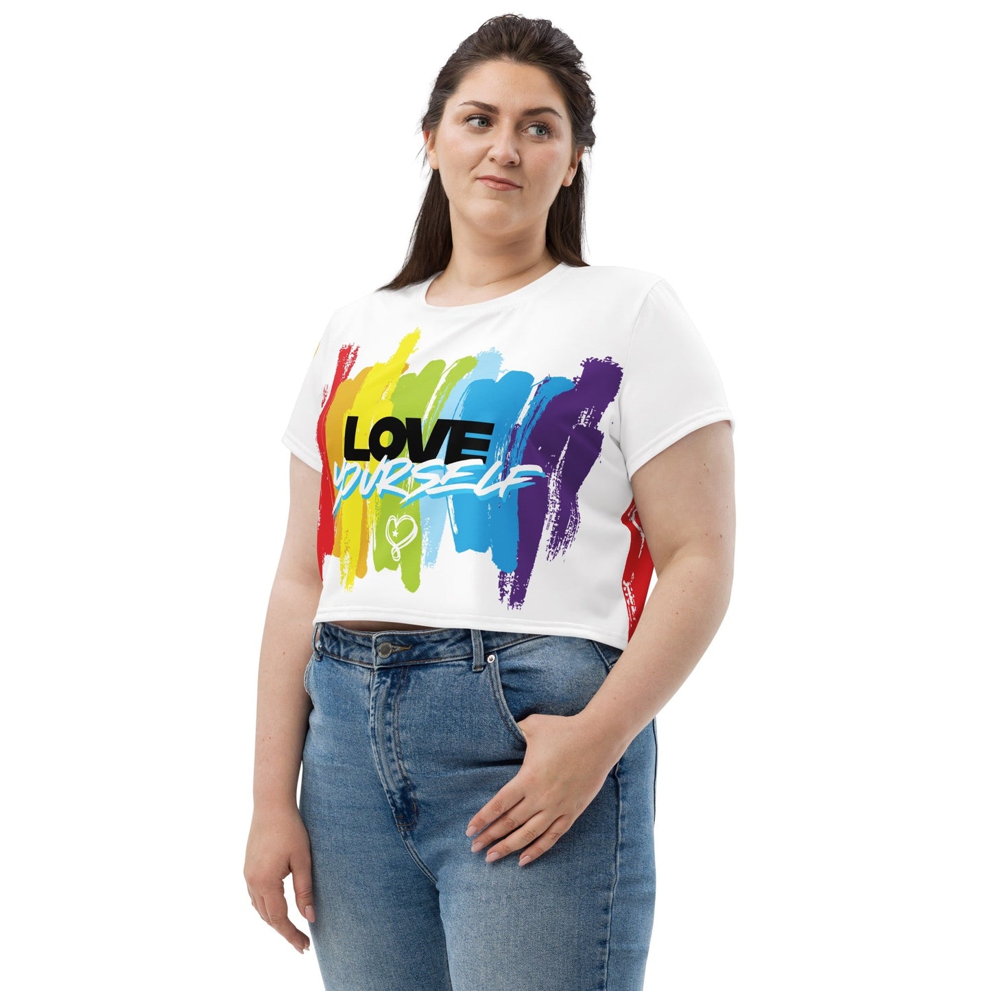 JoJo Siwa Love Yourself Women's Crop T - Shirt - Paramount Shop