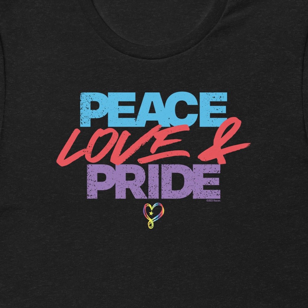 JoJo Siwa Peace Love & Pride Adult Short Sleeve T - Shirt - Paramount Shop