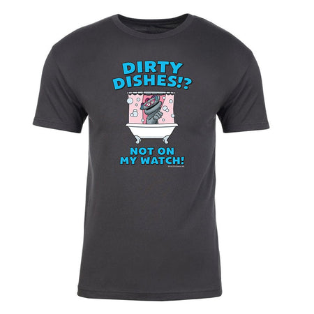 Kidding Dirty Dishes Adult Short Sleeve T - Shirt - Paramount Shop
