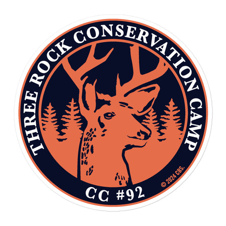 Fire Country Three Rock Conservation Camp Sticker