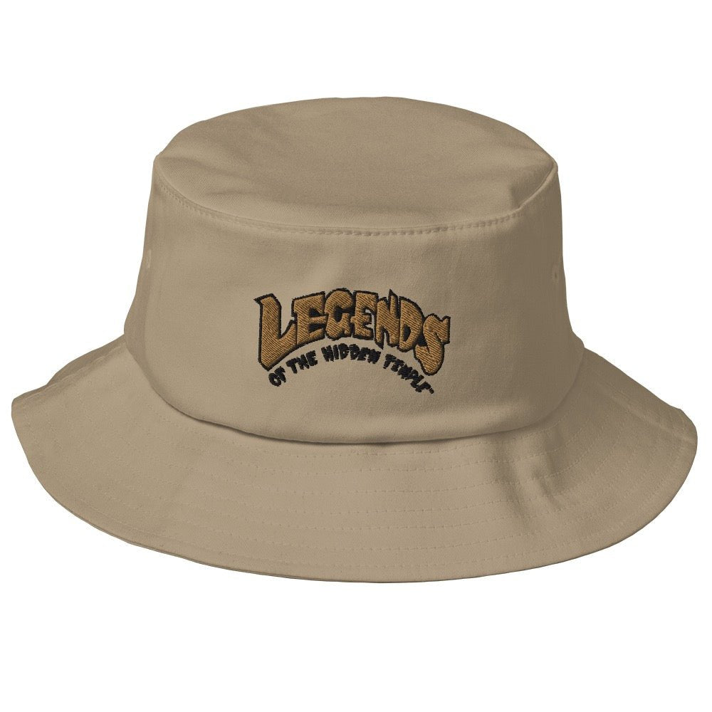 Legends of the Hidden Temple Logo Embroidered Bucket Hat - Paramount Shop