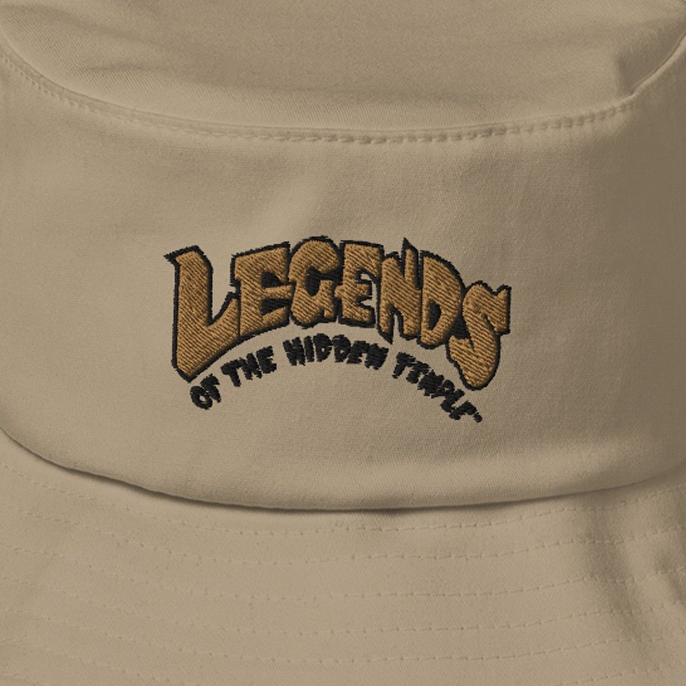 Legends of the Hidden Temple Logo Embroidered Bucket Hat - Paramount Shop