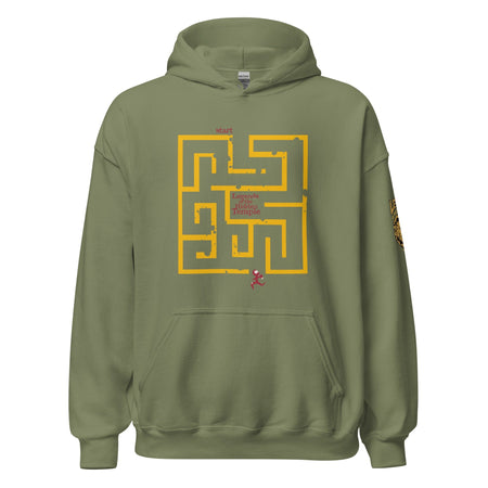 Legends of the Hidden Temple Maze Adult Hooded Sweatshirt - Paramount Shop