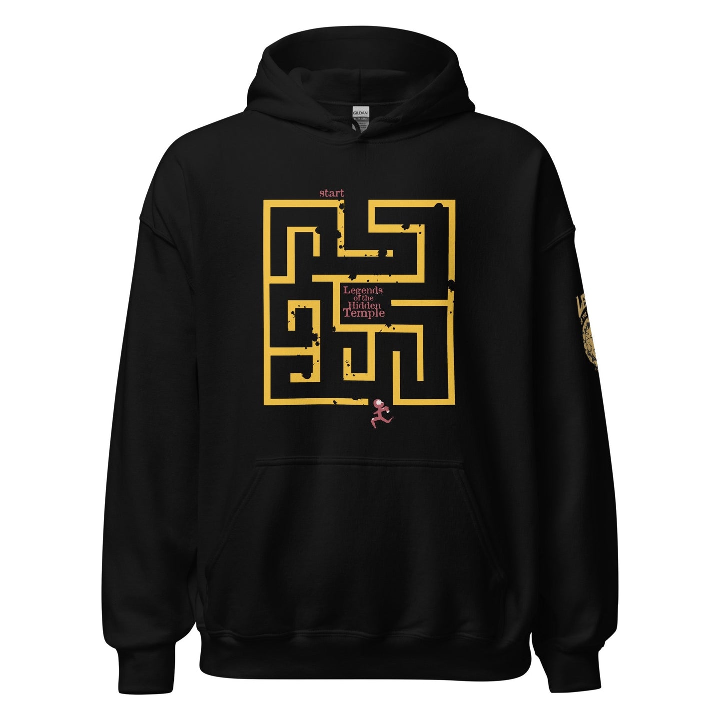Legends of the Hidden Temple Maze Adult Hooded Sweatshirt - Paramount Shop