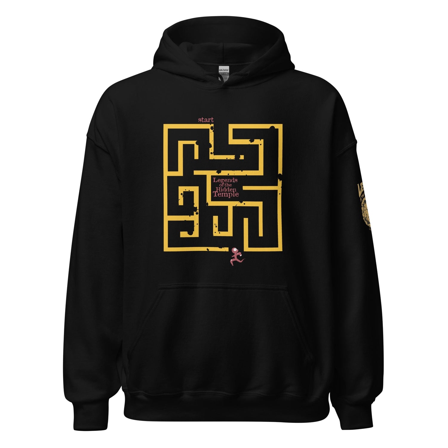 Legends of the Hidden Temple Maze Adult Hooded Sweatshirt - Paramount Shop