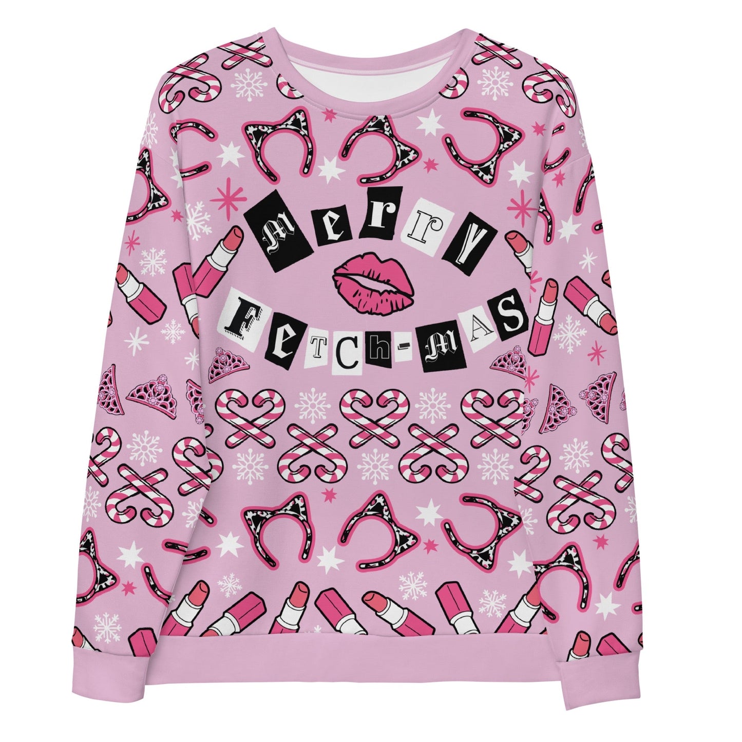 Mean Girls Merry Fetch - Mas Unisex Crewneck Sweatshirt - Paramount Shop