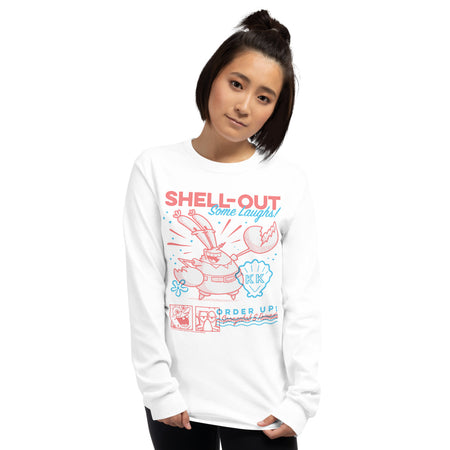 SpongeBob SquarePants Shell Out Some Laughs Unisex Crewneck