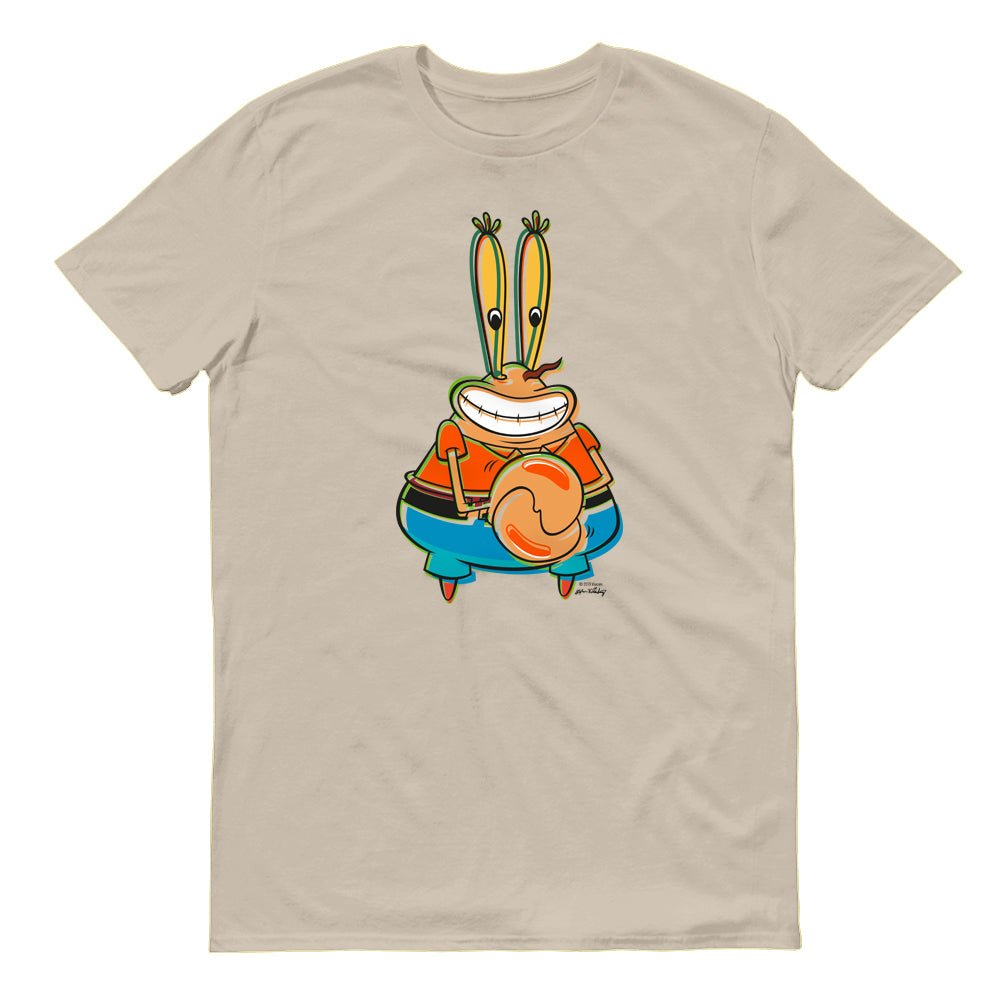 Mr. Krabs Greedy Short Sleeve T - Shirt - Paramount Shop