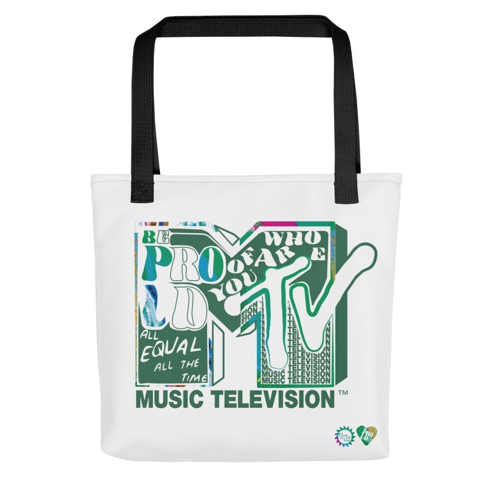 MTV All Equal All The Time Premium Tote Bag - Paramount Shop